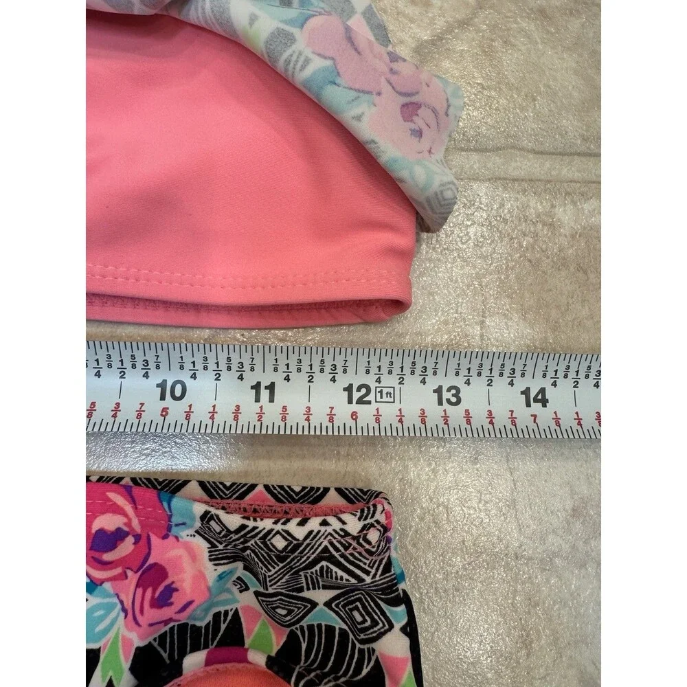 Wonder Nation Girls 2-Piece Bikini Swimsuit – Size L 10-12
